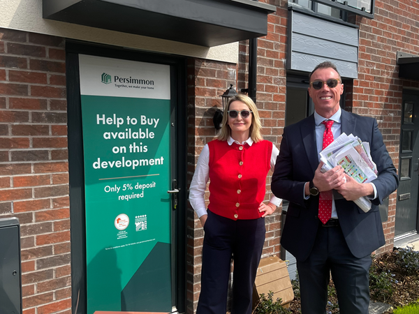 Persimmon welcome MP to Springfield Meadows