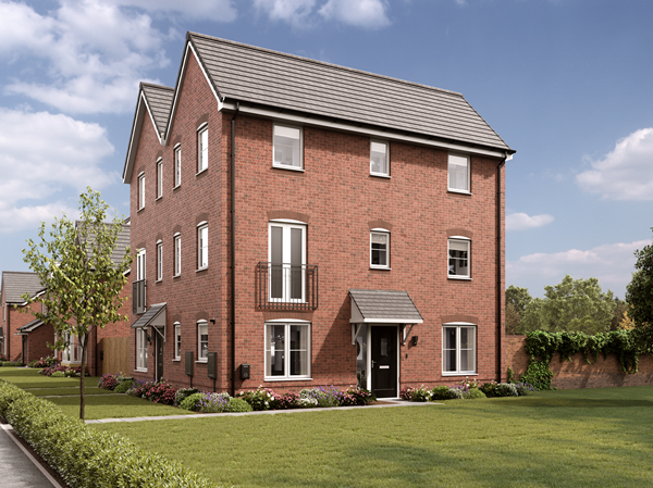The Ashdown Corner - three bedroom home - Persimmon Homes