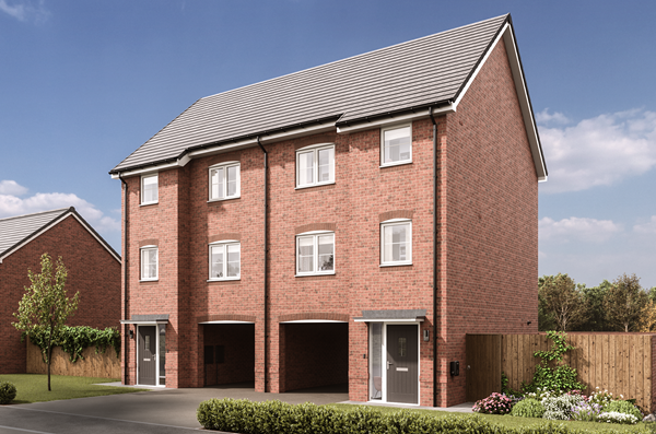 The Stanton RJ - three bedroom one - Persimmon Homes